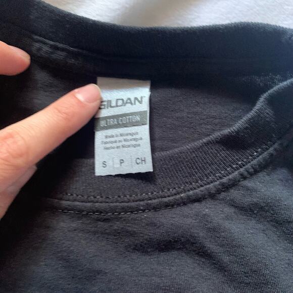 Bob Ross Color Run Black Long Sleeve Tee Shirt Small - Picture 2 of 4